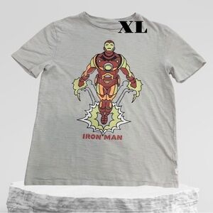 GAP Gray Iron Man Short Sleeve Tee